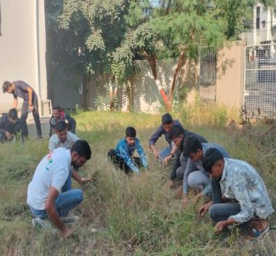 Campus cleanliness drive