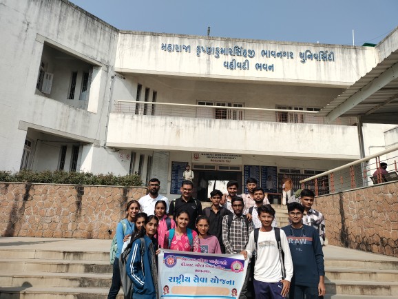 College building and group